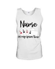 Nurse in my spare time Unisex Tank thumbnail