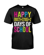 HAPPY 100 DAY OF SCHOOL Classic T-Shirt front