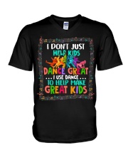 Dance Great Kids V-Neck T-Shirt thumbnail