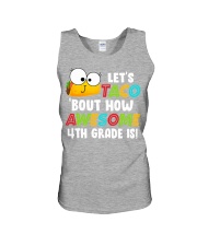 LET'S TACO BOUT HOW AWESOME 4TH GRADE IS Unisex Tank thumbnail