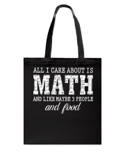 ALL I CARE ABOUT IS MATH Tote Bag thumbnail