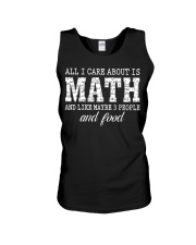 ALL I CARE ABOUT IS MATH Unisex Tank thumbnail