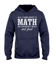 ALL I CARE ABOUT IS MATH Hooded Sweatshirt thumbnail
