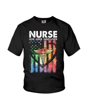 NURSE LIVE LOVE SAVE LIVES Youth T-Shirt thumbnail