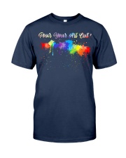 POUR YOUR ART OUT Classic T-Shirt tile