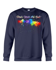 POUR YOUR ART OUT Crewneck Sweatshirt thumbnail
