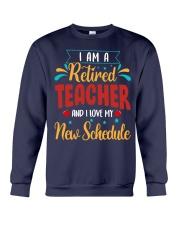 I Am a Retired Teacher Crewneck Sweatshirt thumbnail