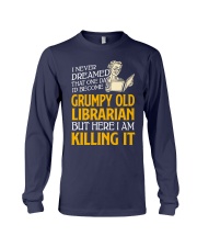 Grumpy Old Librarian Long Sleeve Tee thumbnail