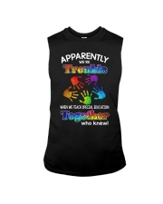 We Teach Special Education Sleeveless Tee thumbnail