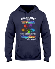 We Teach Special Education Hooded Sweatshirt thumbnail