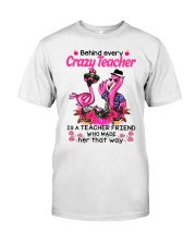 Teacher friend behinds crazy teacher Classic T-Shirt thumbnail