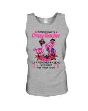 Teacher friend behinds crazy teacher Unisex Tank thumbnail