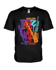 Music Teacher Shirt V-Neck T-Shirt thumbnail