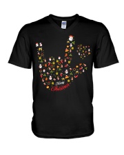 MERRY CHRISTMAS V-Neck T-Shirt thumbnail