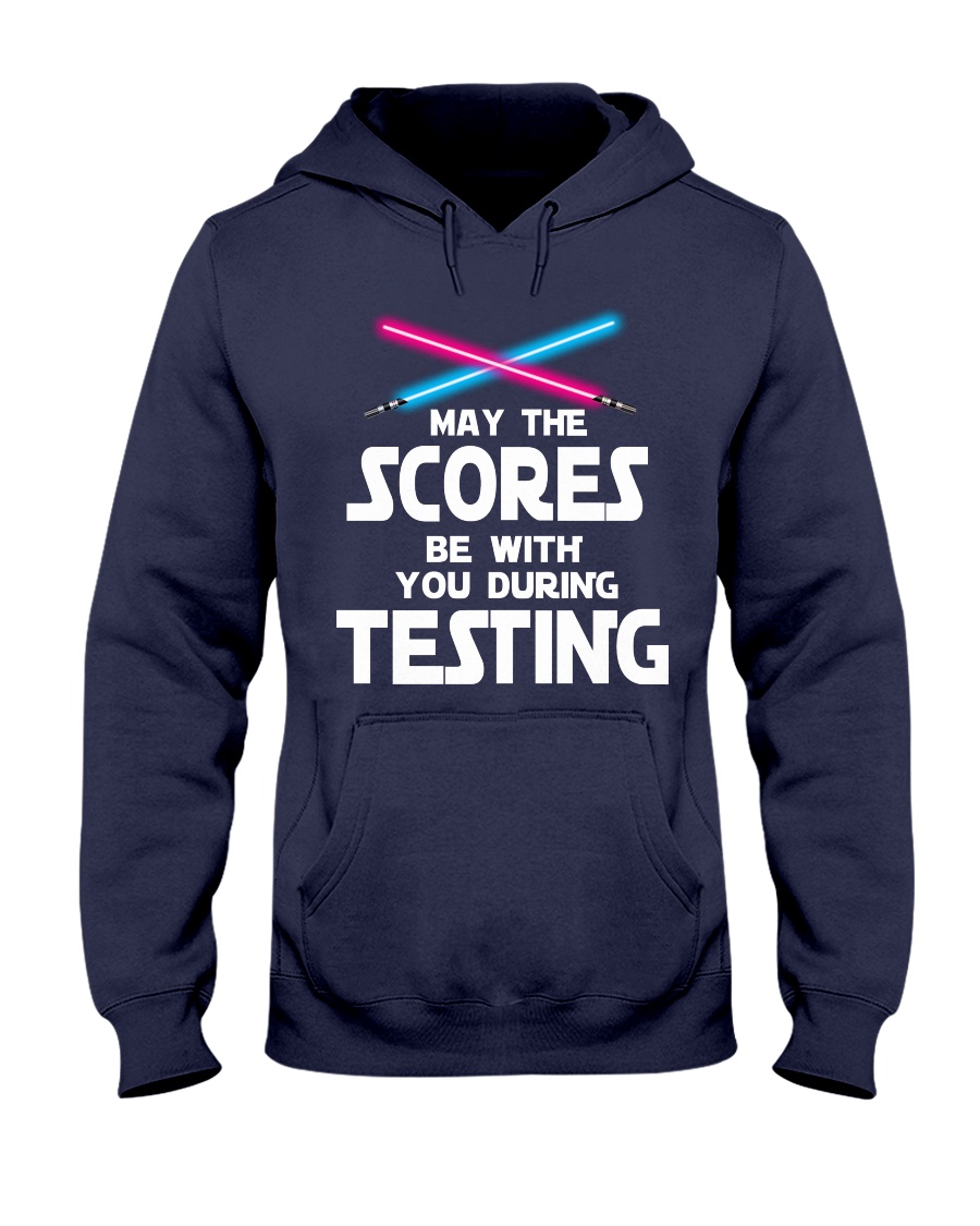 Be with you during Testing Hooded Sweatshirt