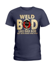 Weld Bod Like Dad Bod Ladies T-Shirt thumbnail