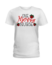 ONE MERRY NURSE Ladies T-Shirt thumbnail