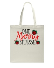 ONE MERRY NURSE Tote Bag thumbnail
