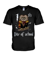 100 DAYS OF SCHOOL V-Neck T-Shirt thumbnail