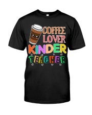 Coffee Lover Kinder Teacher Premium Fit Mens Tee thumbnail