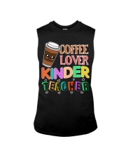 Coffee Lover Kinder Teacher Sleeveless Tee thumbnail
