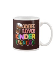 Coffee Lover Kinder Teacher Mug thumbnail