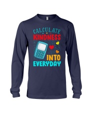 Calculate kindness into every day Long Sleeve Tee thumbnail