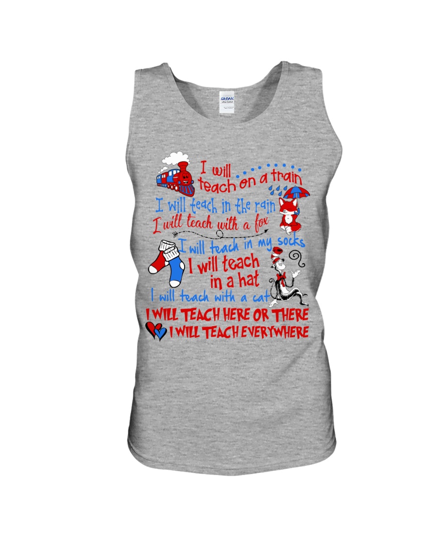 I will Teach Unisex Tank