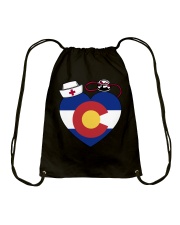 Colorado Nurse Drawstring Bag thumbnail