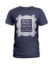 I Teach the Tiny Humans Ladies T-Shirt thumbnail
