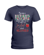Retired Teacher Ladies T-Shirt thumbnail