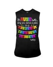 Music Sing Say Dance Play Sleeveless Tee thumbnail