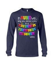 Music Sing Say Dance Play Long Sleeve Tee thumbnail