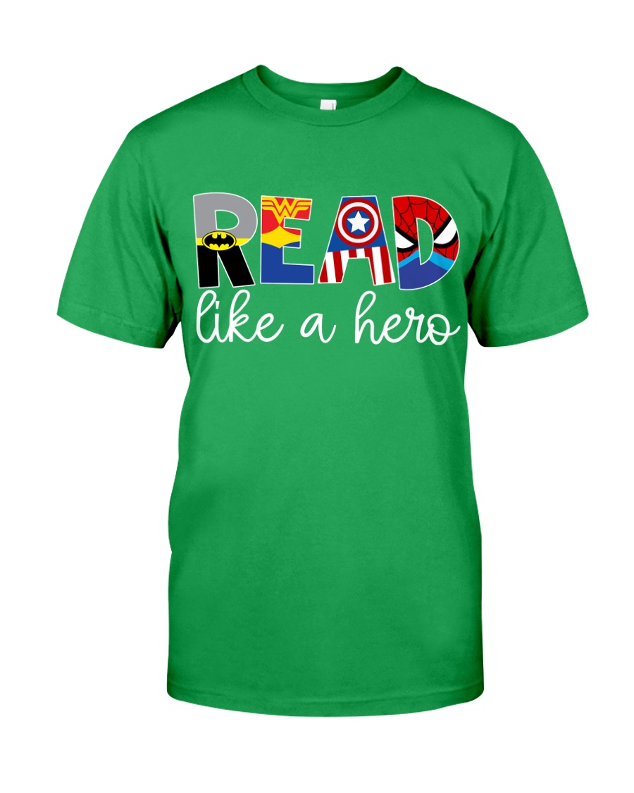 READ LIKE A HERO Classic T-Shirt