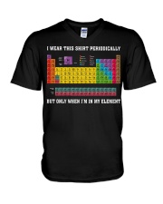 I WEAR THIS SHIRT PERIODICALLY V-Neck T-Shirt thumbnail