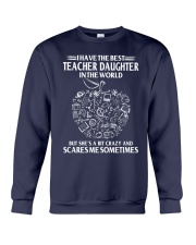Perfect Gift - for Teacher Dad Crewneck Sweatshirt thumbnail
