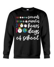 24 HOURS 100 DAYS OF SCHOOL Crewneck Sweatshirt thumbnail
