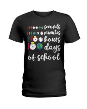 24 HOURS 100 DAYS OF SCHOOL Ladies T-Shirt thumbnail