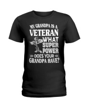 My grandpa is a Veteran Ladies T-Shirt thumbnail