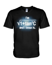 Math Teachers V-Neck T-Shirt thumbnail