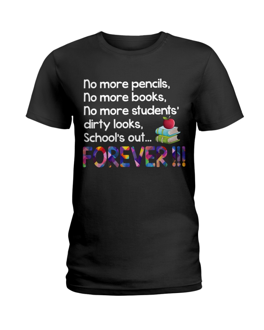 Retired Teacher Ladies T-Shirt