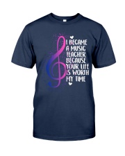 I became a Music Teacher Classic T-Shirt thumbnail