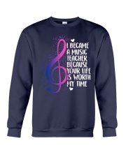 I became a Music Teacher Crewneck Sweatshirt thumbnail