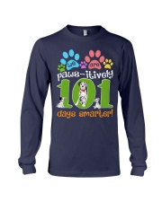 WE ARE PAWS-ITIVELY 101 DAYS SMARTER Long Sleeve Tee thumbnail