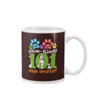 WE ARE PAWS-ITIVELY 101 DAYS SMARTER Mug thumbnail