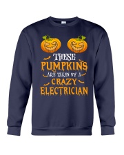 Perfect For Electrician Halloween Crewneck Sweatshirt thumbnail