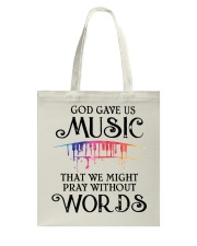 God Gave US MUSIC Tote Bag thumbnail