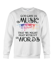 God Gave US MUSIC Crewneck Sweatshirt thumbnail