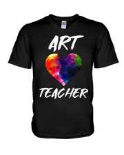 Art Teacher T-Shirt V-Neck T-Shirt thumbnail