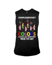 COMPLEMENTARY COLORS ALWAYS GOT SOMETHING Sleeveless Tee thumbnail
